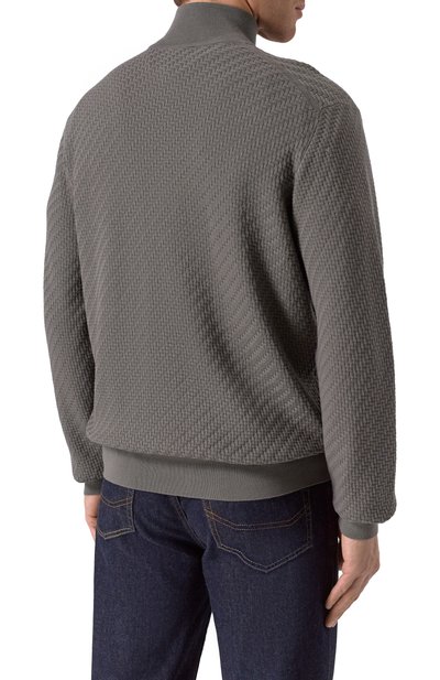 Джемпер из хлопка и шелка BRIONI, арт. UMS70L-PAK22, фото 4