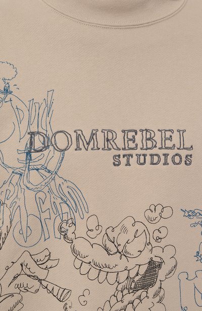 Хлопковый свитшот DOMREBEL, арт. M GIGGLES SWEATSHIRT/SWEATSHIRT, фото 5