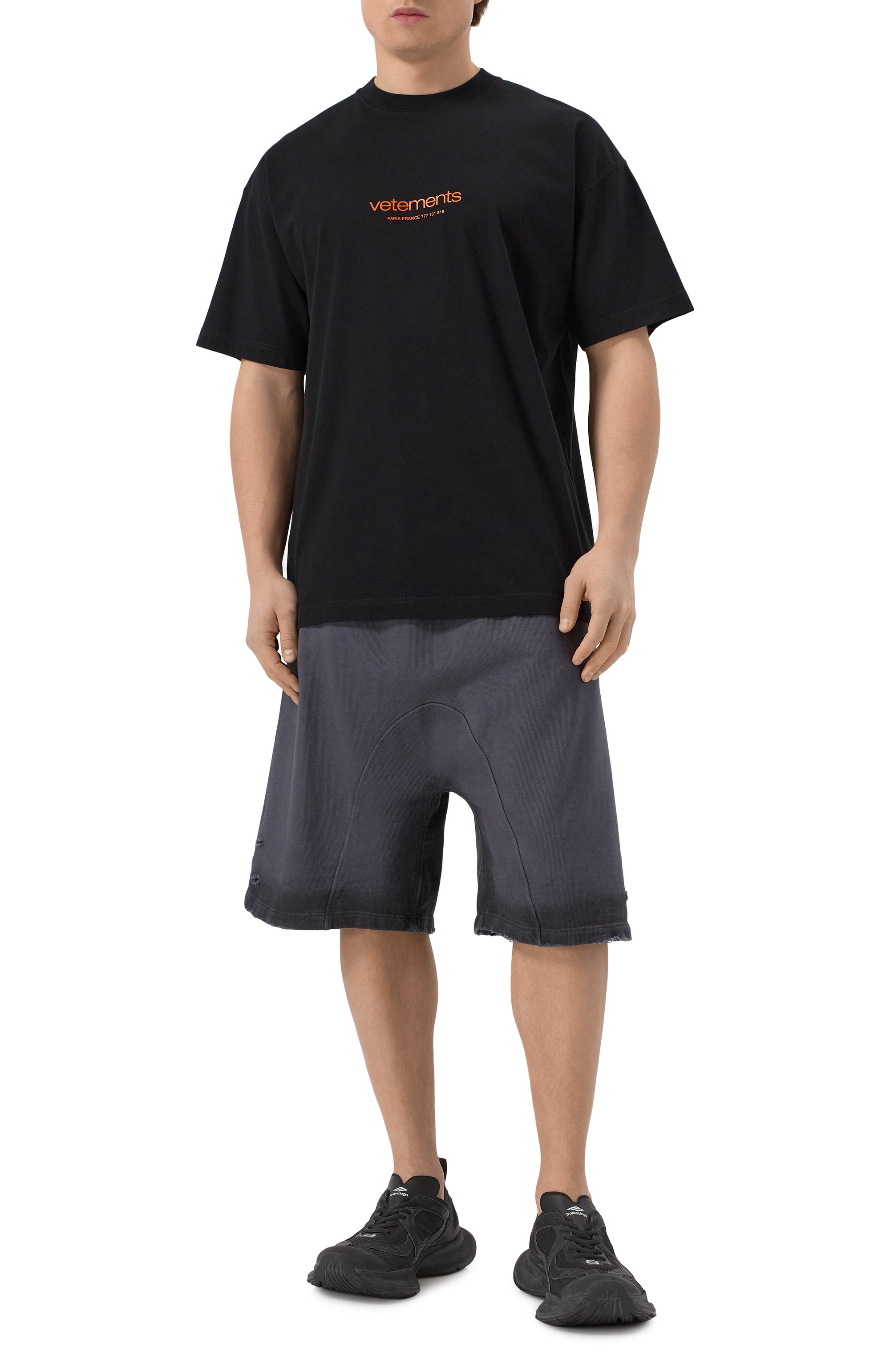 Хлопковые шорты AN OTHER DATE, арт. S25MA0DBE184, фото 2