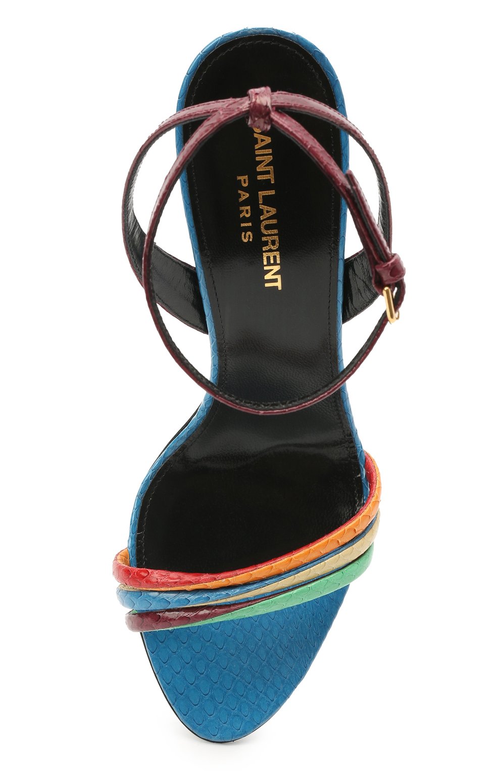 Кожаные босоножки liya SAINT LAURENT, арт. 650725/L3K10, фото 5