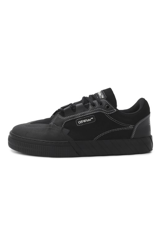 Замшевые кеды Vulcanized 779 Off-White 0MIA296C99LEA001 Чёрный  0MIA296C99LEA001 Фото 4