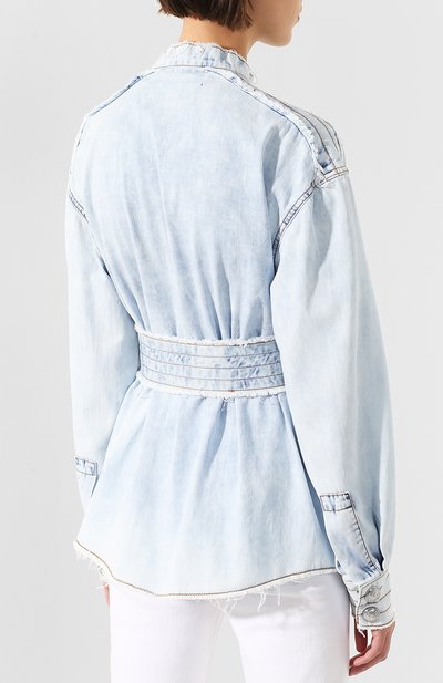 Джинсовый жакет BALMAIN, арт. RF02410/D053, фото 4