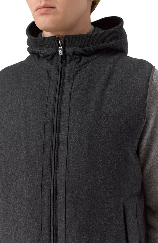 Утепленный жилет Corneliani 26C5V3-2620142 Серый  26C5V3-2620142 Фото 5