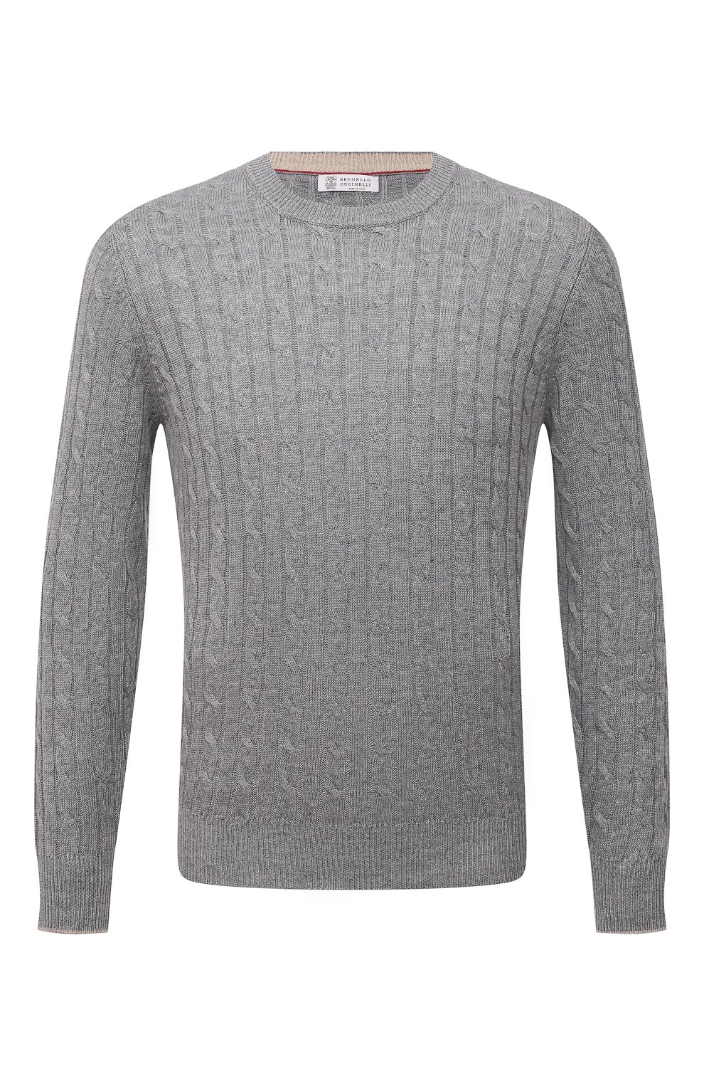 Джемпер изо льна и хлопка BRUNELLO CUCINELLI, арт. M2L76020, фото 1