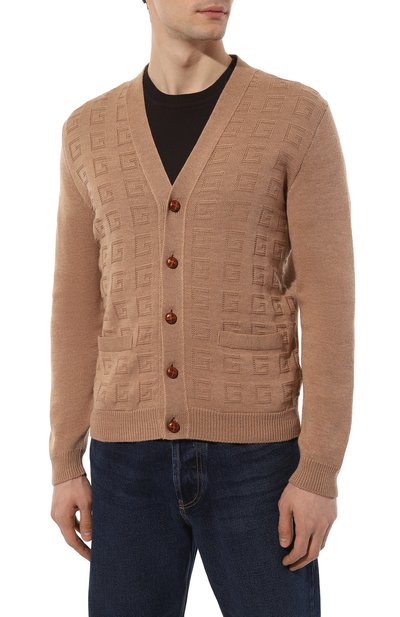 Шерстяной кардиган GUCCI, арт. 662152 XKBYD, фото 3