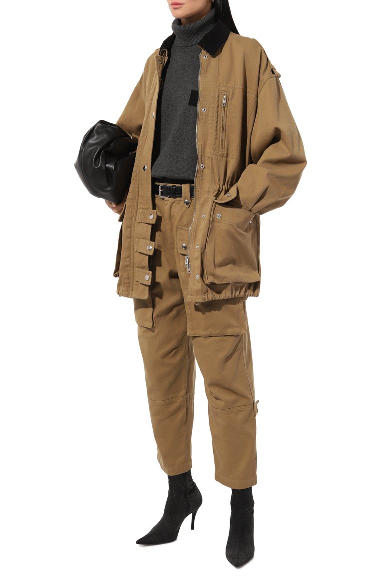 Хлопковая парка ISABEL MARANT ETOILE, арт. 24AVE0358FB-B3G02E, фото 2