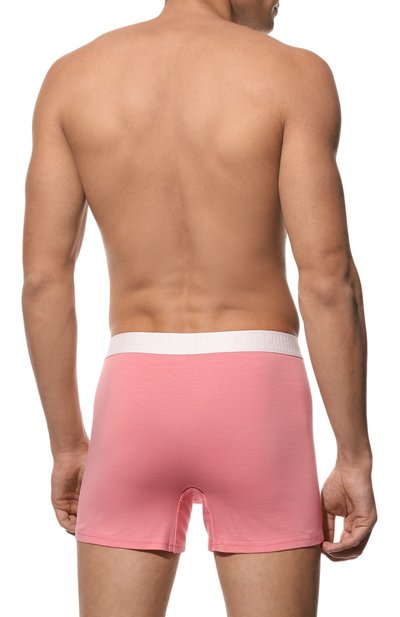 Комплект из двух боксеров MOSCHINO розового цвета по цене 10600 руб., арт. A4780/8134, фото 3 Комплект из двух боксеров MOSCHINO, арт. A4780/8134, фото 3