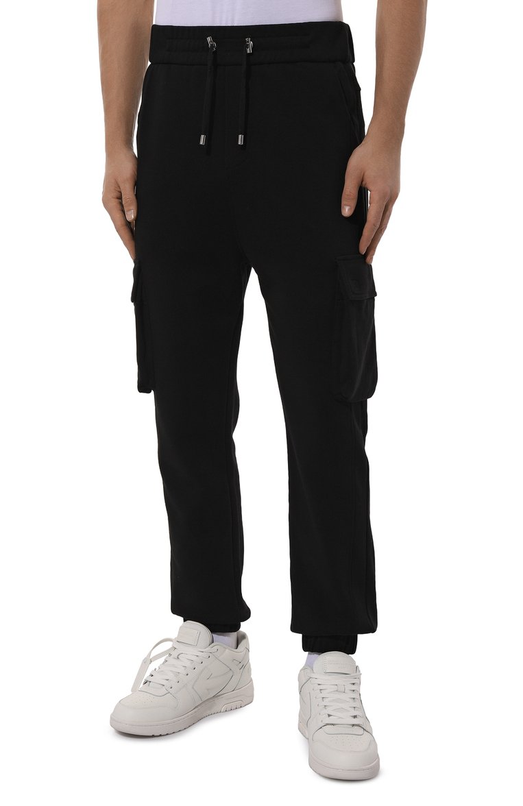 Хлопковые джоггеры BALMAIN, арт. CH10B295/BC64, фото 1