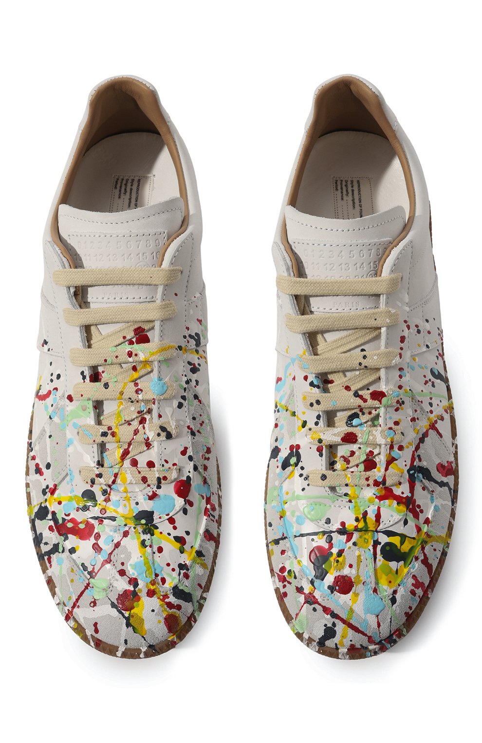 Кожаные кеды replica MAISON MARGIELA, арт. S57WS0240/P1892, фото 6