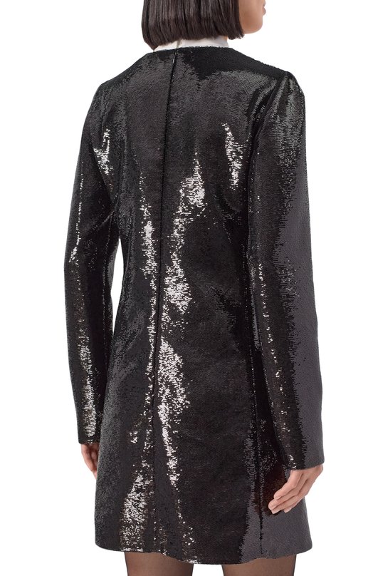 Платье с отделкой пайетками Giambattista Valli 25FWPVCA5007/01PAI Чёрно-белый  25FWPVCA5007/01PAI Фото 4