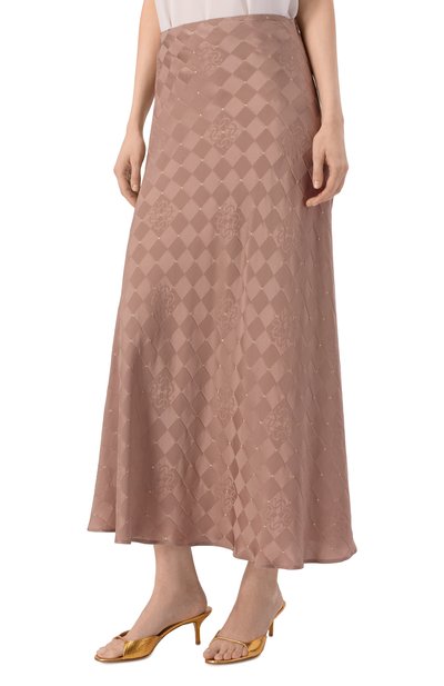 Шелковая юбка ELIE SAAB, арт. SK269NRC26/VI007, фото 3