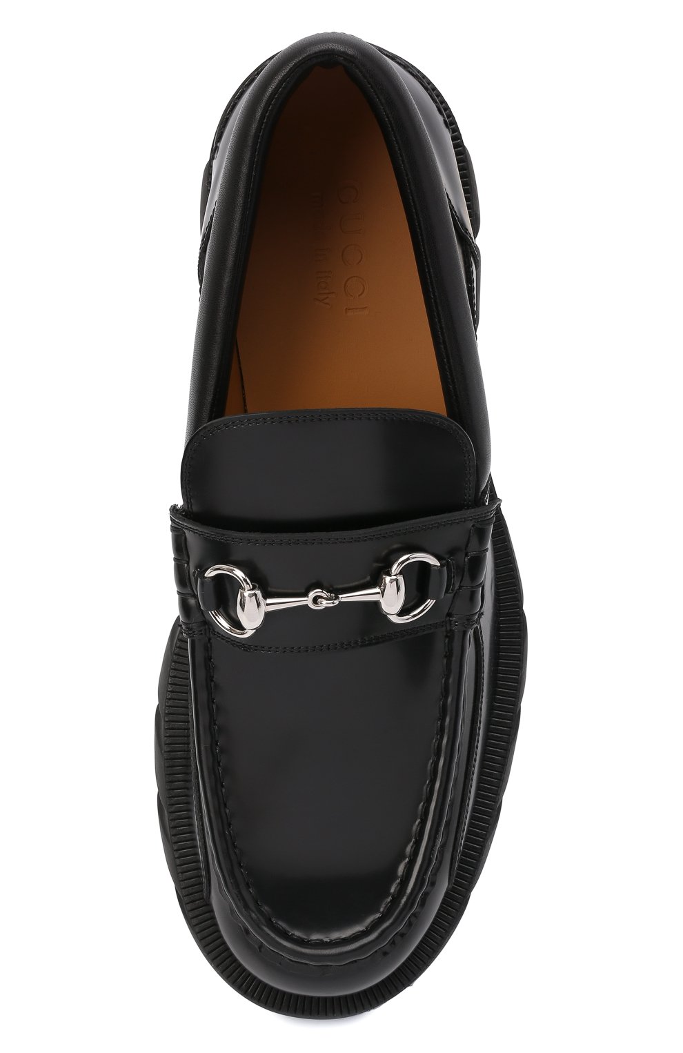 Кожаные лоферы GUCCI, арт. 658822/DKSD0, фото 6