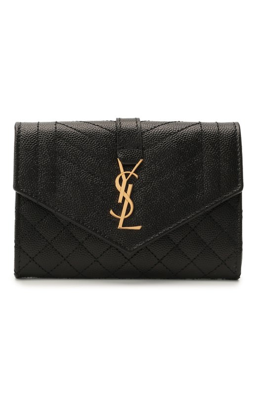 фото Кожаное портмоне classic saint laurent