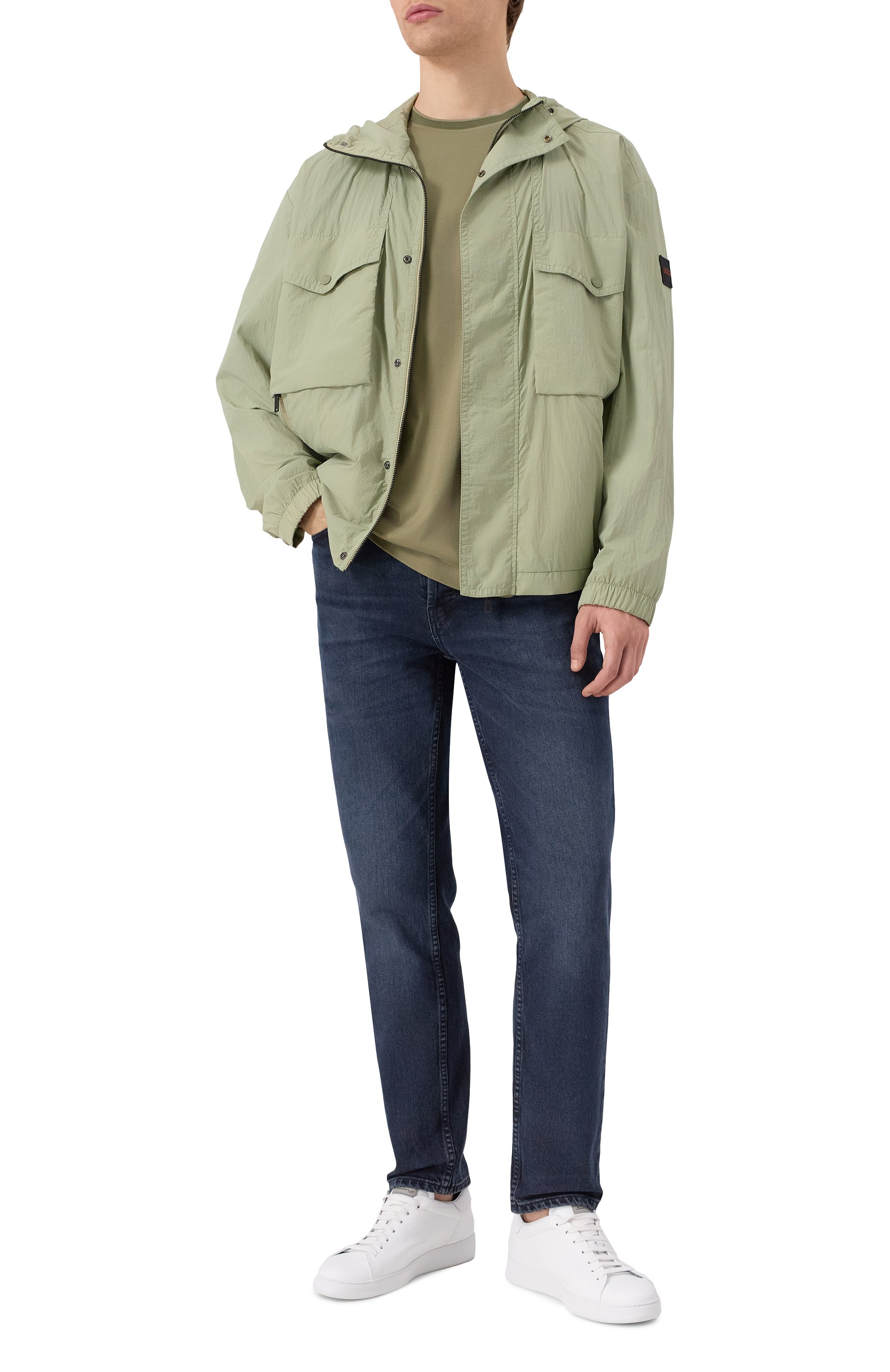 Хлопковая футболка BOSS, арт. 50543858, фото 2