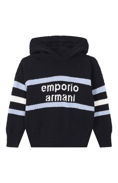 Хлопковое худи EMPORIO ARMANI, арт. EB001219/AF23411