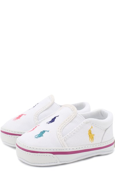 Текстильные пинетки POLO RALPH LAUREN, арт. BAL HARB0UR REPEAT, фото 1