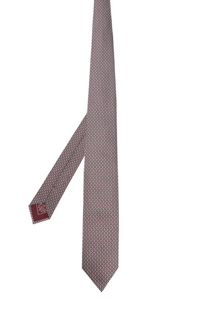 Шелковый галстук с узором BRIONI, арт. 061D00/07491, фото 2