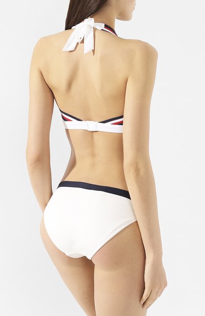 Плавки-бикини TOMMY HILFIGER белого цвета по цене 3990 руб., арт. UW0UW00630, фото 3 Плавки-бикини TOMMY HILFIGER, арт. UW0UW00630, фото 3