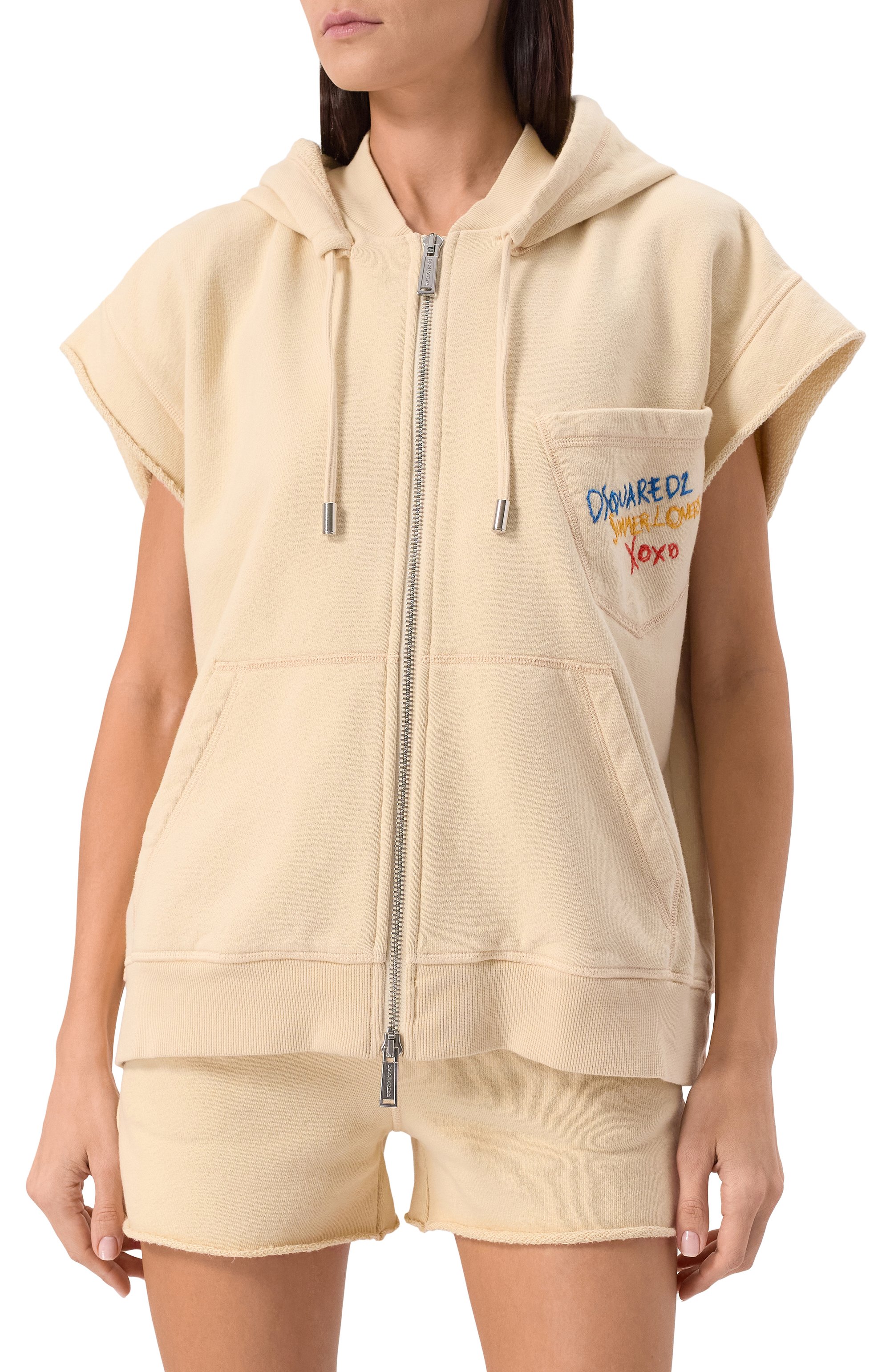 Хлопковая толстовка DSQUARED2, арт. S73HG0026/S25140, фото 3