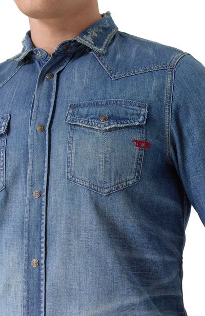 Джинсовая рубашка DIESEL, арт. A12622/068RJ, фото 5