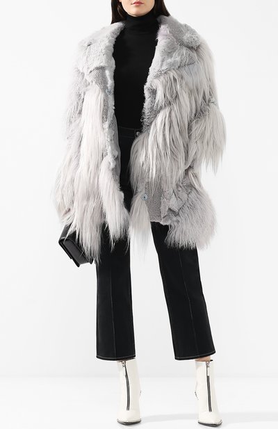 Меховое пальто из овчины DROME, арт. DPD5519P/D1348, фото 2