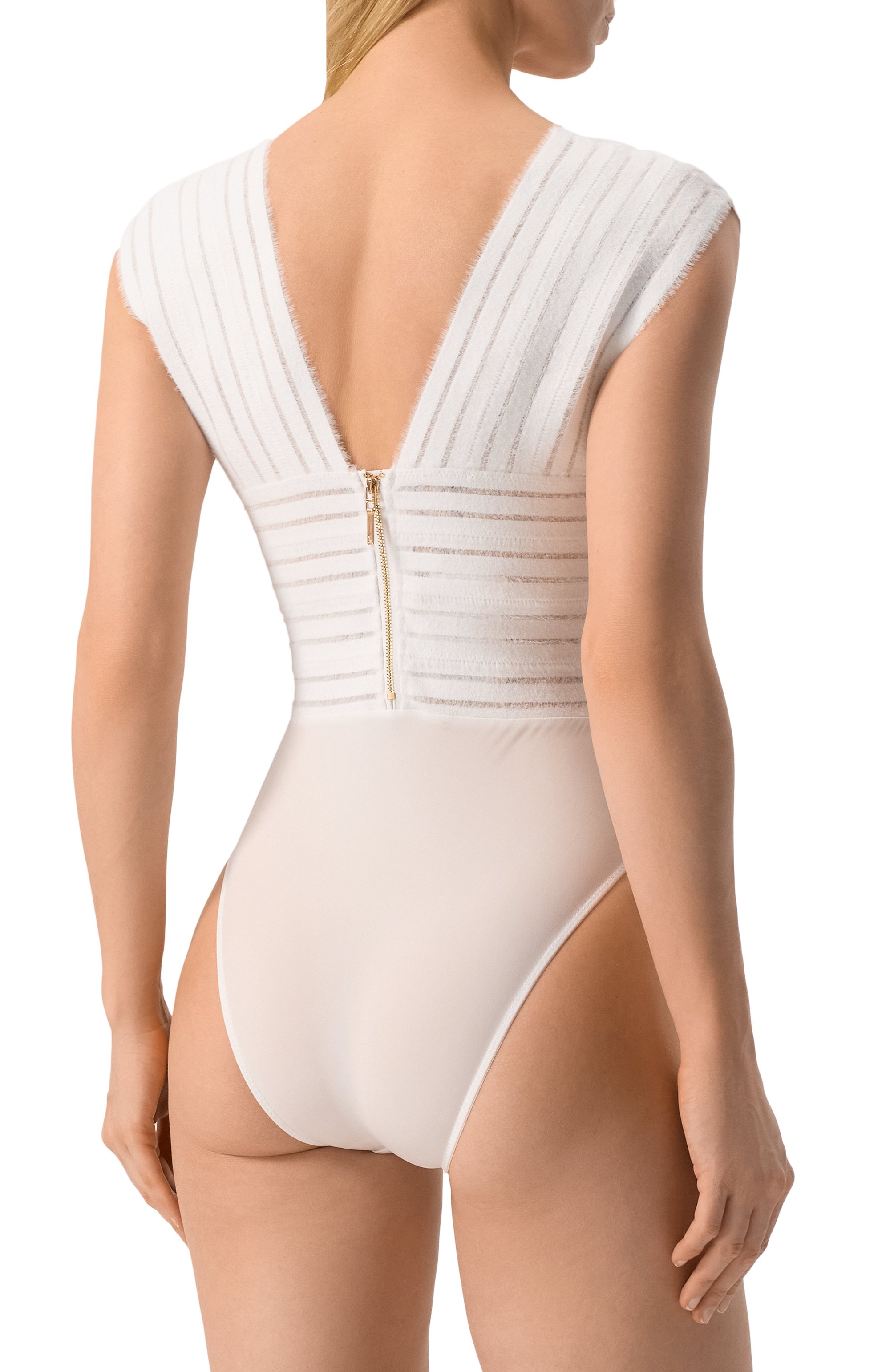 Боди LIVY белого цвета по цене 47110 руб., арт. 653277801, фото 3 Боди LIVY, арт. 653277801, фото 3