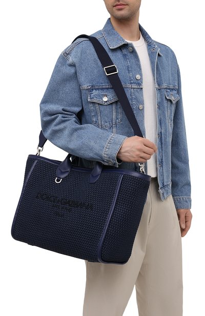 Текстильная сумка-тоут DOLCE & GABBANA, арт. BM6572/A0307, фото 5