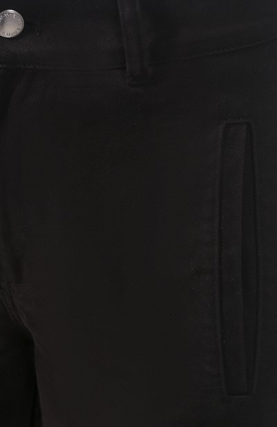 Хлопковые брюки ALEXANDERWANG.T черного цвета по цене 39500 руб., арт. 4WC1204011, фото 5 Хлопковые брюки ALEXANDERWANG.T, арт. 4WC1204011, фото 5
