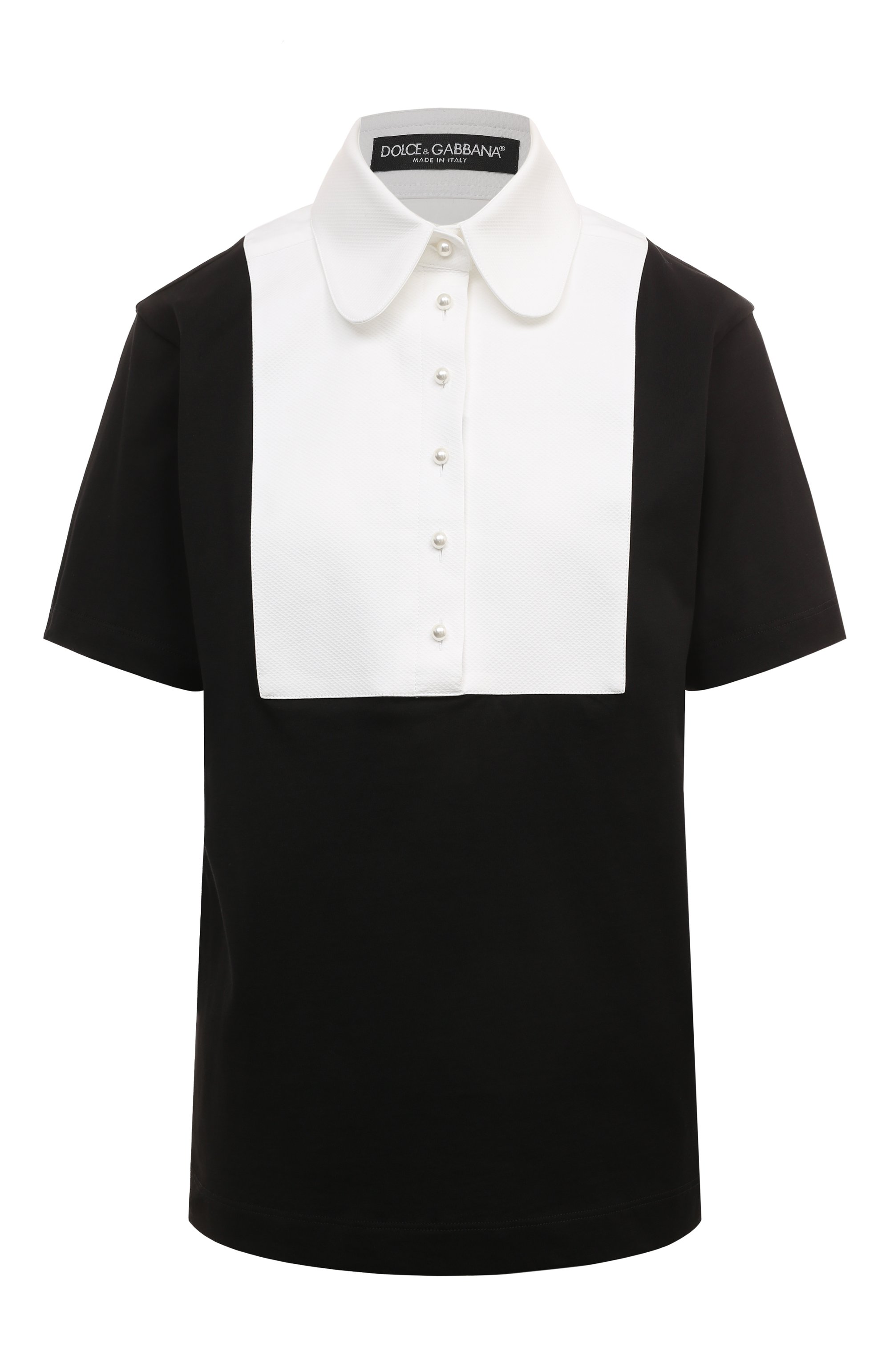 Хлопковое поло DOLCE & GABBANA, арт. F8V03Z/GDCI0, фото 1