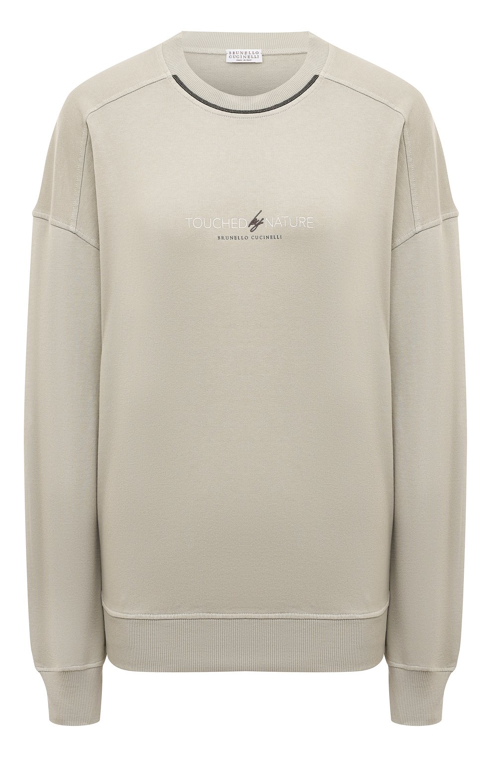 Хлопковый свитшот BRUNELLO CUCINELLI, арт. MD869B1386, фото 1