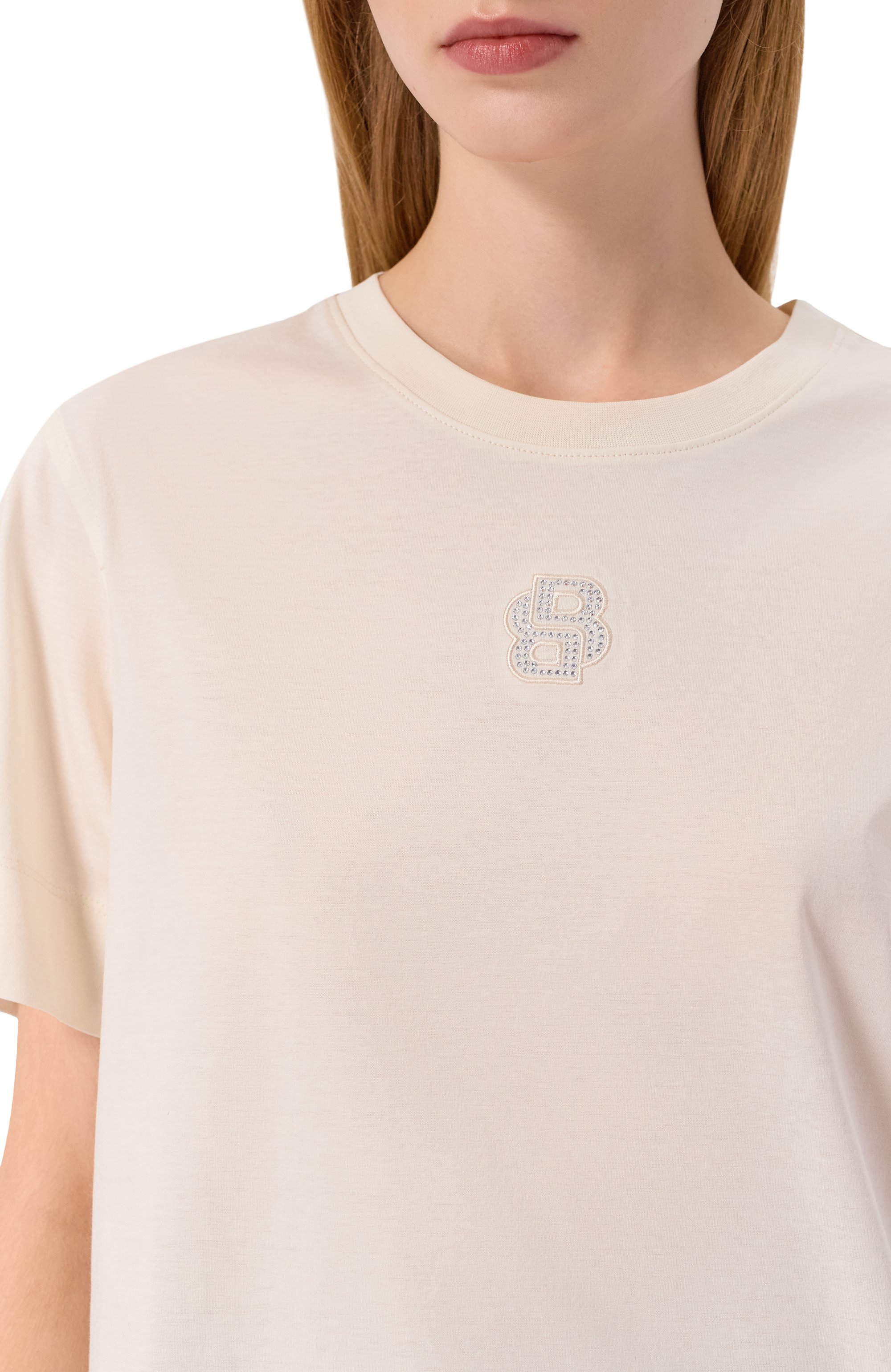 Хлопковая футболка BOSS, арт. 50551443, фото 5