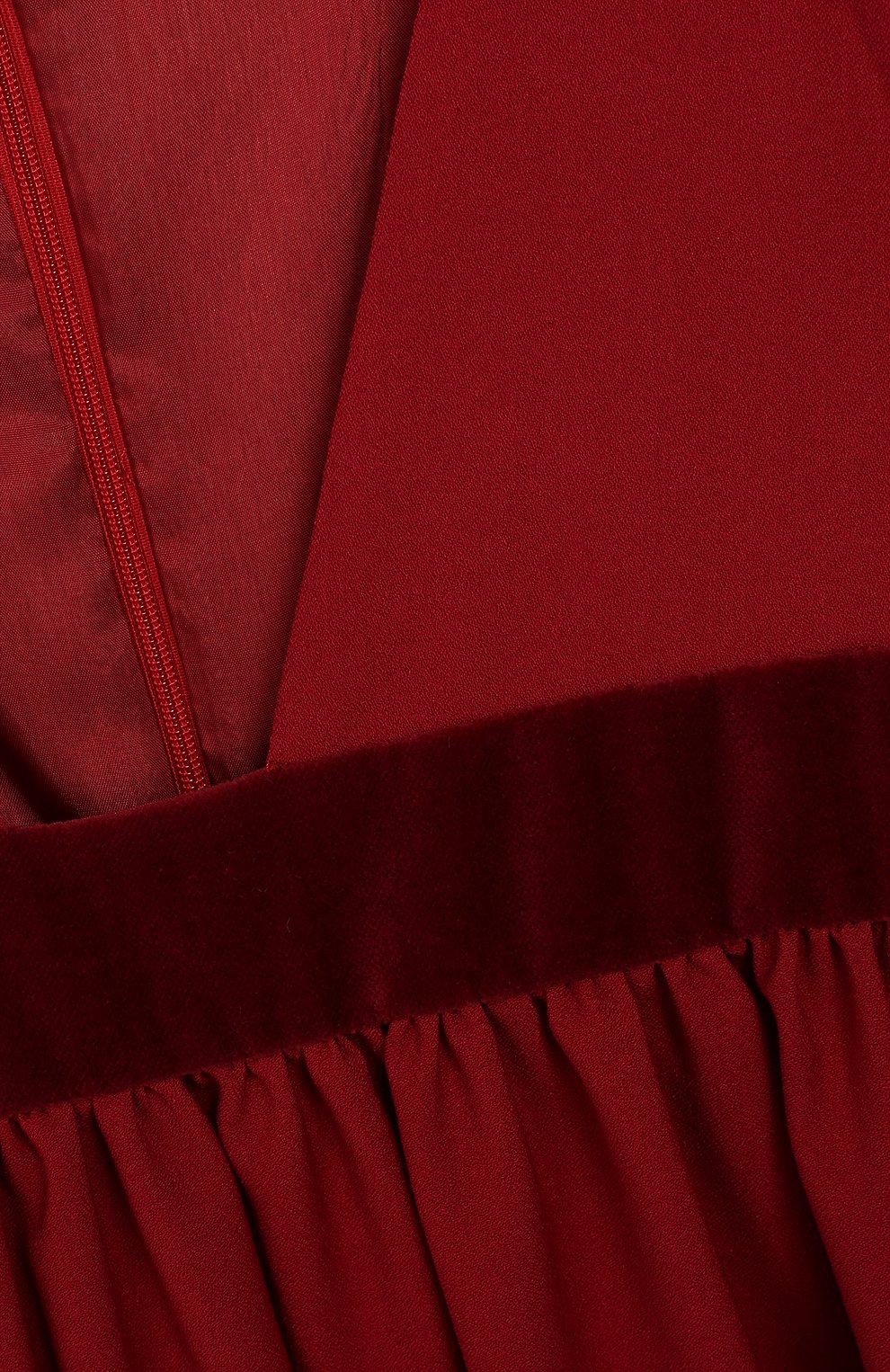 Платье с оборками и бархатной отделкой CAF, арт. 306-FP/12A-14A, фото 3