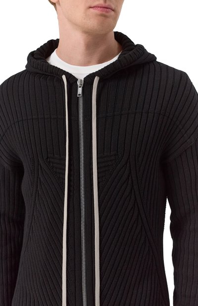 Хлопковый кардиган RICK OWENS, арт. RU01E5614/KEC, фото 5