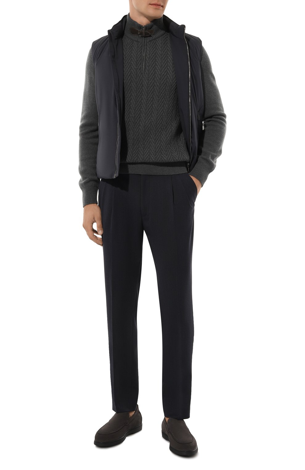 Шерстяные брюки CORNELIANI, арт. 944L21-9418240, фото 2