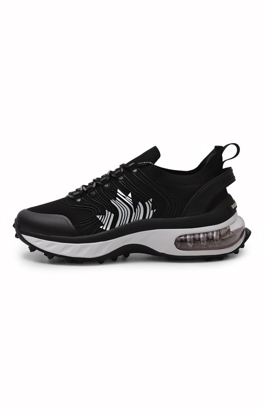 Текстильные кроссовки Bubble Dsquared2 SNM0446/59208414 Чёрно-белый  SNM0446/59208414 Фото 4