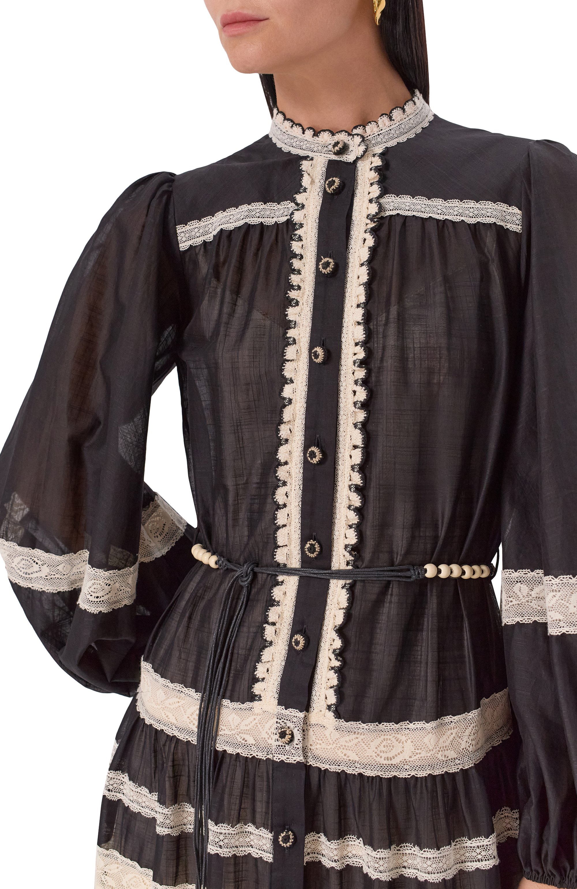 Хлопковое платье ZIMMERMANN, арт. 3227DSS251, фото 5