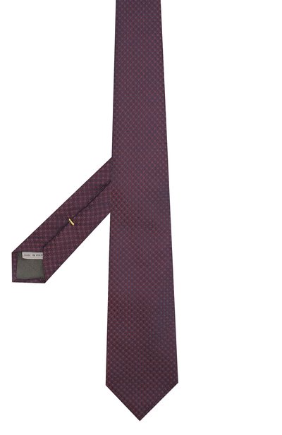 Шелковый галстук CANALI фиолетового цвета по цене 8995 руб., арт. 18/HJ02103, фото 2 Шелковый галстук CANALI, арт. 18/HJ02103, фото 2