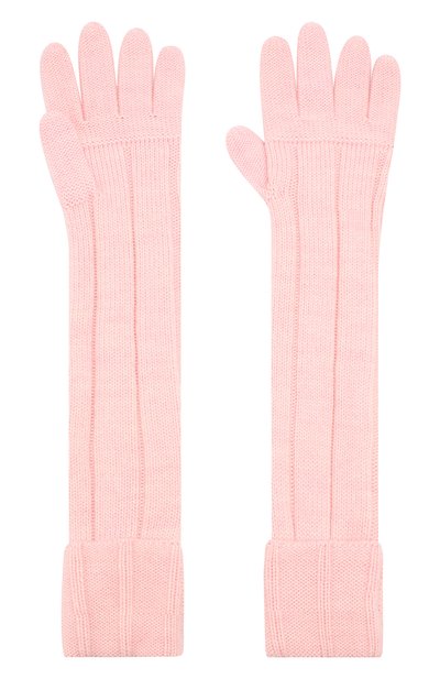 Шерстяные перчатки ESCADA SPORT розового цвета по цене 13750 руб., арт. 5031447, фото 2 Шерстяные перчатки ESCADA SPORT, арт. 5031447, фото 2
