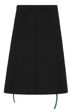 Шерстяная юбка PRADA, арт. P123QR-1VF5-F0002-192, фото 2
