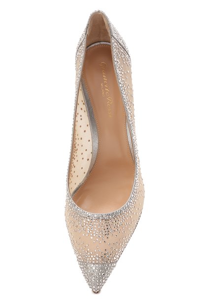 Комбинированные туфли rania GIANVITO ROSSI, арт. G20130.15RIC.B0RSINU, фото 5