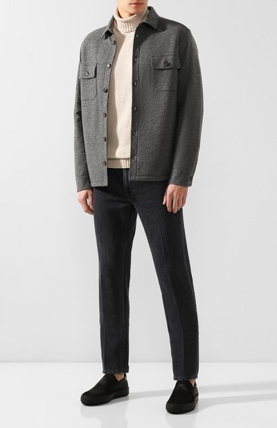 Кожаные слипоны ZILLI, арт. MDS-T060/0E1, фото 2