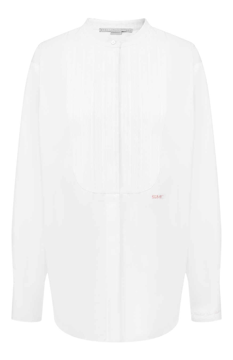 Хлопковая блузка STELLA MCCARTNEY белого цвета по цене 49950 руб., арт. 567114/SMA90, фото 1 Хлопковая блузка STELLA MCCARTNEY, арт. 567114/SMA90, фото 1