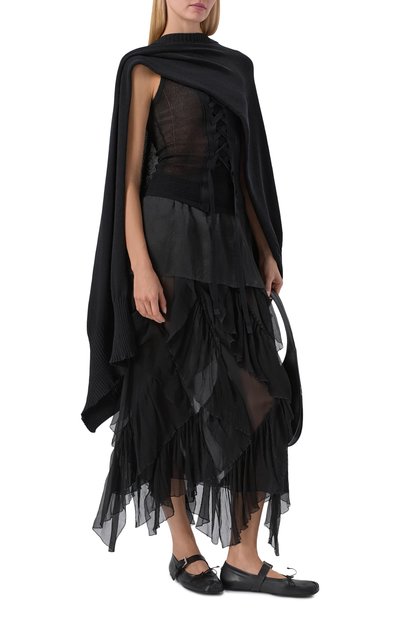 Накидка из хлопка и лиоцелла ISABEL BENENATO, арт. DK430S26, фото 2