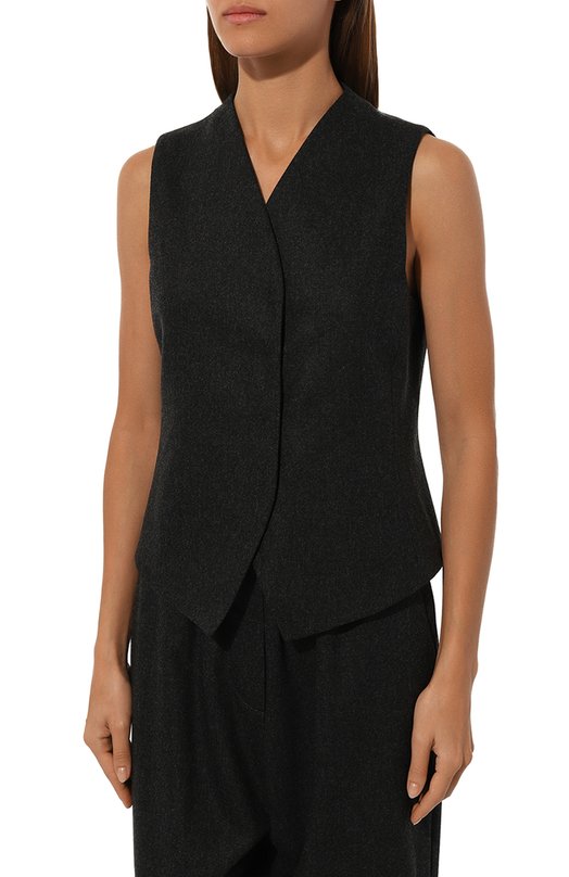 Жилет из шерсти и кашемира Giorgio Armani GW000213/TE10537 Серый  GW000213/TE10537 Фото 3