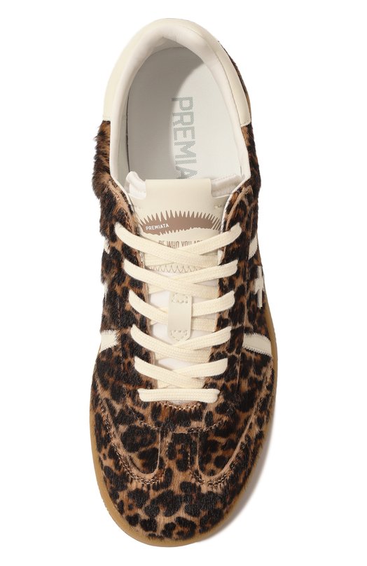 Комбинированные кеды Bonnie-D Premiata B0NNIED/VAR 7032 Леопардовый  B0NNIED/VAR 7032 Фото 6