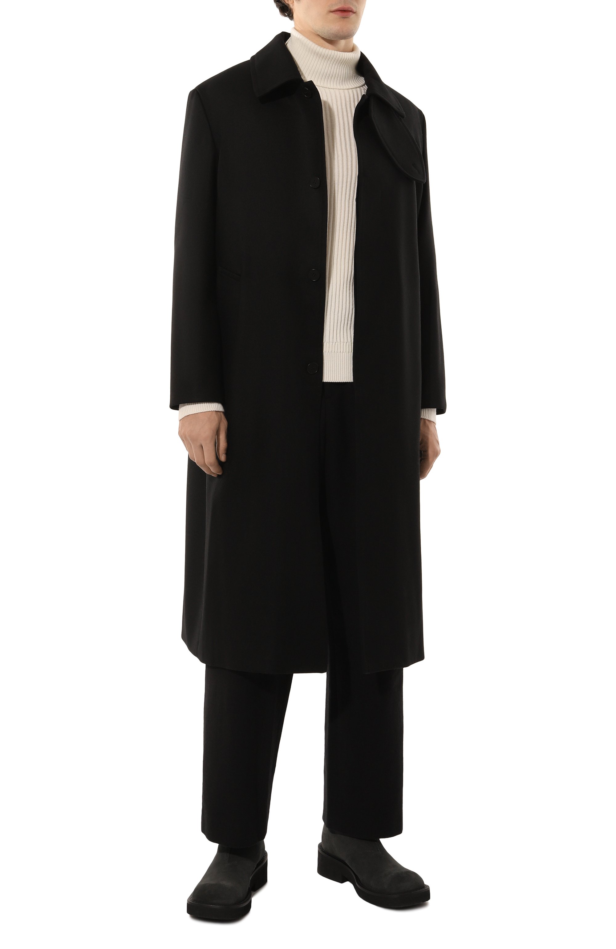 Шерстяное пальто attachment x vein ATTACHMENT, арт. VC42-325, фото 2