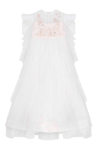 Платье MAISON AVA белого цвета по цене 49950 руб., арт. MA-SS25-GG01/1-4, фото 1 Платье MAISON AVA, арт. MA-SS25-GG01/1-4, фото 1