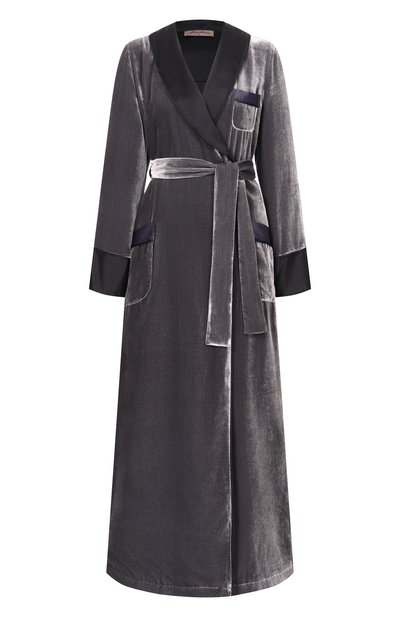 Женский халат из вискозы и шелка MARJOLAINE, арт. 5BRU2203