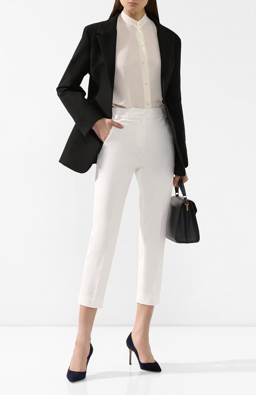 Замшевые туфли Romy 85 Jimmy Choo R0MY 85/SUE Синий  R0MY 85/SUE Фото 2