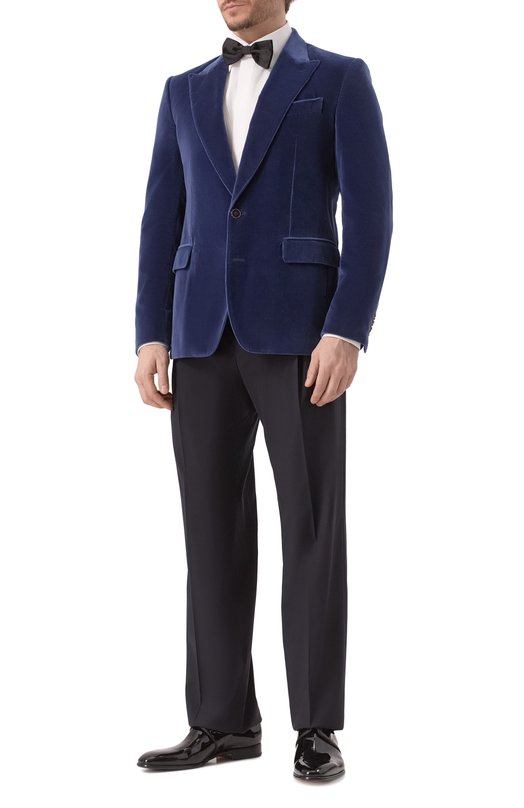 Шерстяные брюки Canali 77260/AR03652 Синий  77260/AR03652 Фото 2